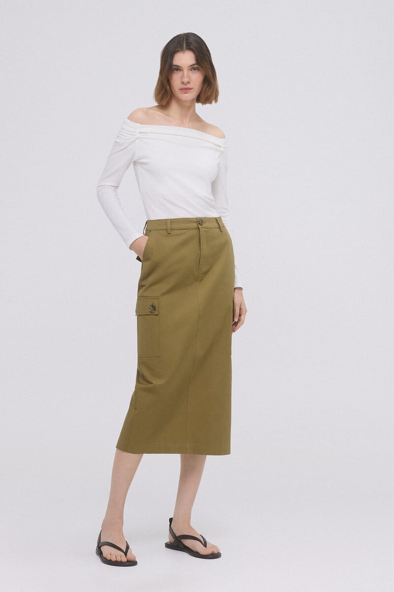 Cortefiel Falda Cargo