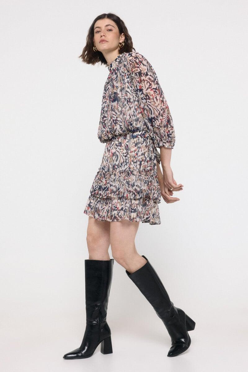 Cortefiel Falda corta fluida