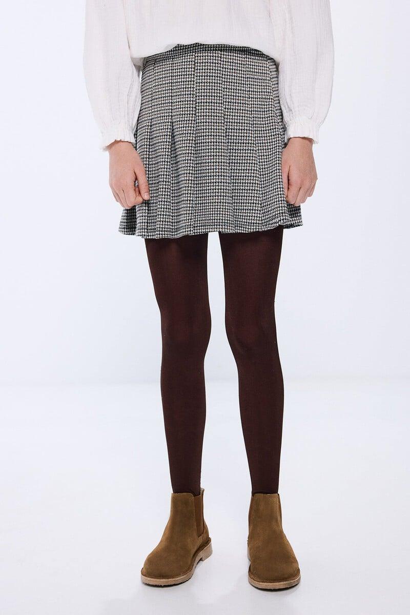 Cortefiel Falda Cuadros Niña