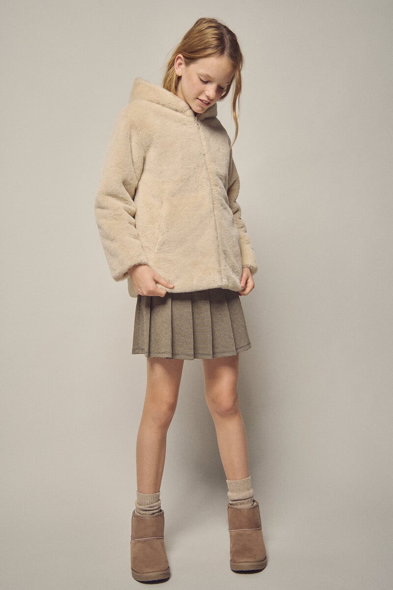 Cortefiel Falda cuadros niña