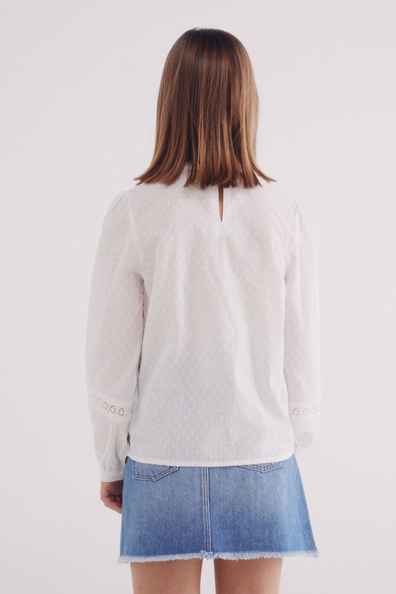 Cortefiel Falda Denim Niña