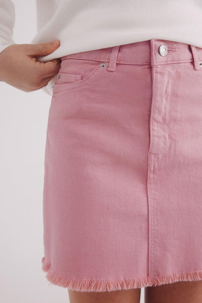 Cortefiel Falda Desflecada Niña