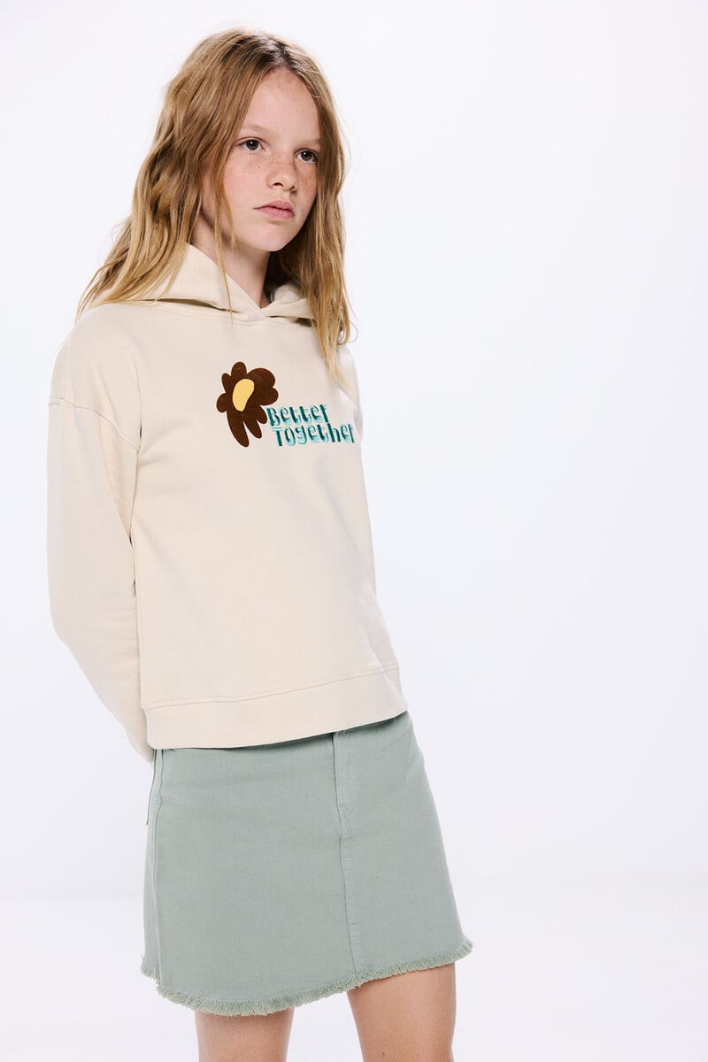 Cortefiel Falda desflecada niña