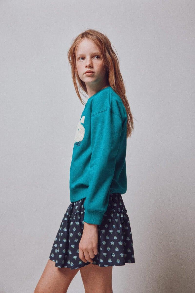 Cortefiel Falda Flores Niña