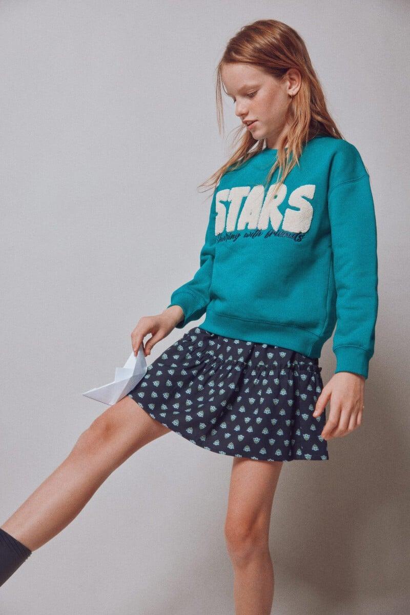 Cortefiel Falda flores niña