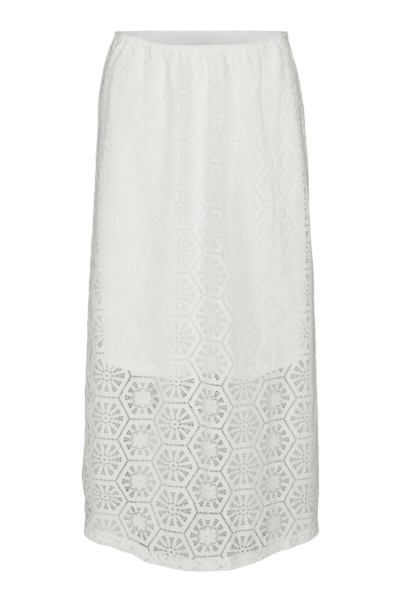 Cortefiel Falda larga detalles calados