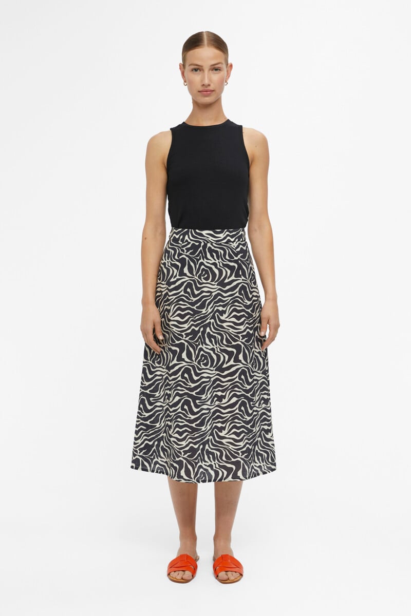 Cortefiel Falda Midi