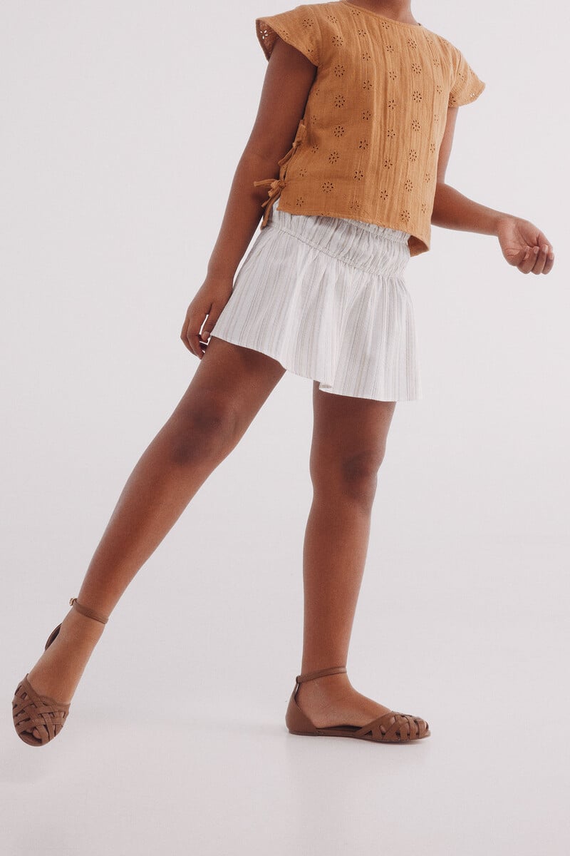 Cortefiel Falda Rayas Niña