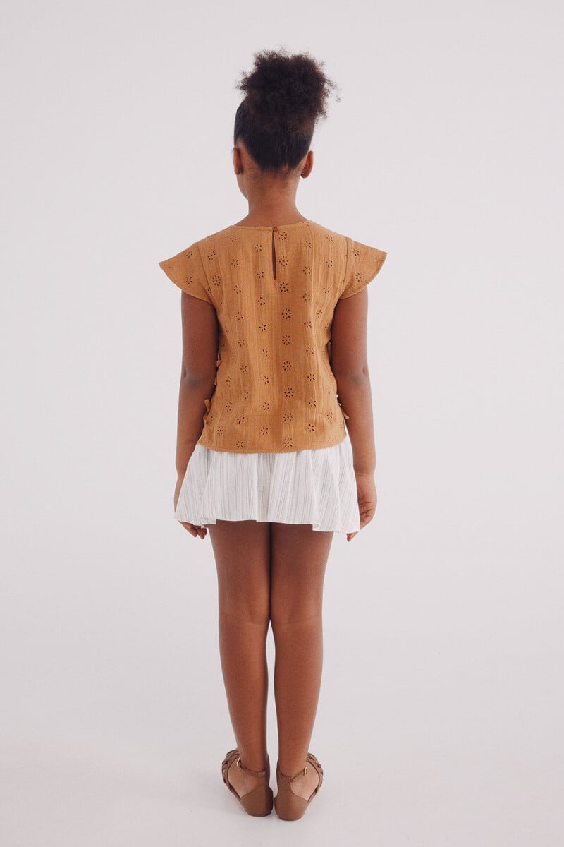 Cortefiel Falda Rayas Niña