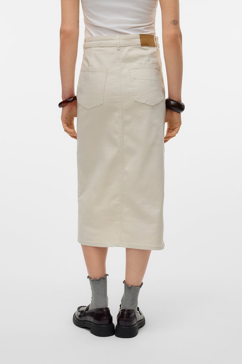 Cortefiel Falda Vaquera Midi