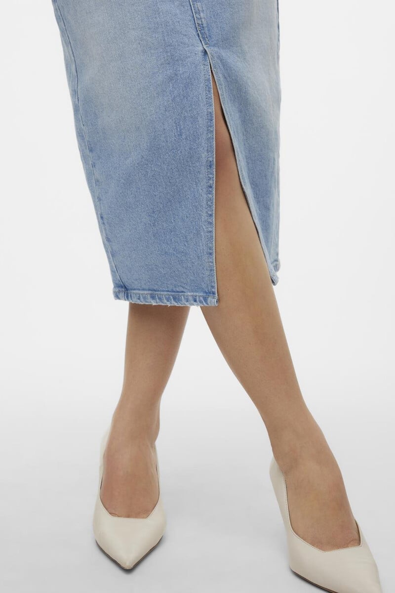 Cortefiel Falda Vaquera Midi