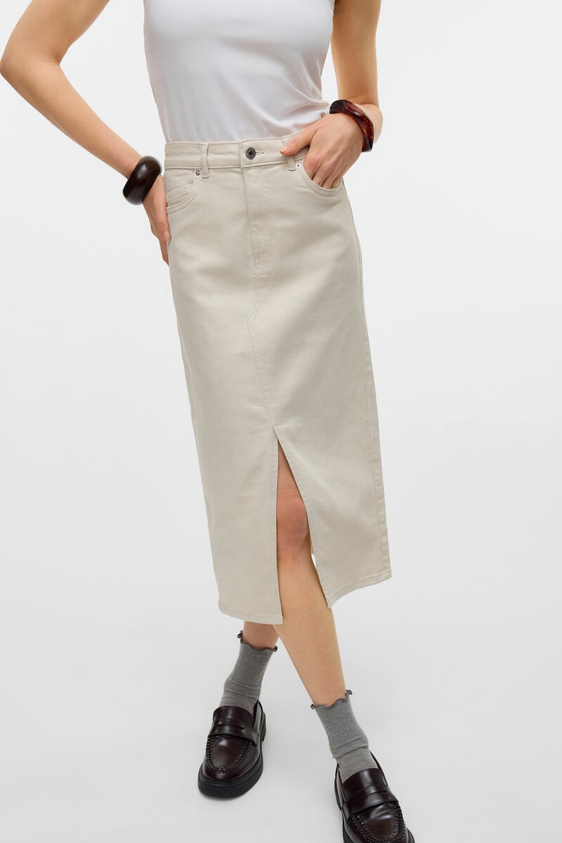 Cortefiel Falda vaquera midi