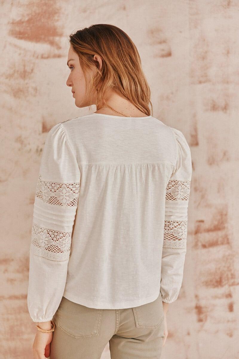 Cortefiel Francisca. Camiseta Pico