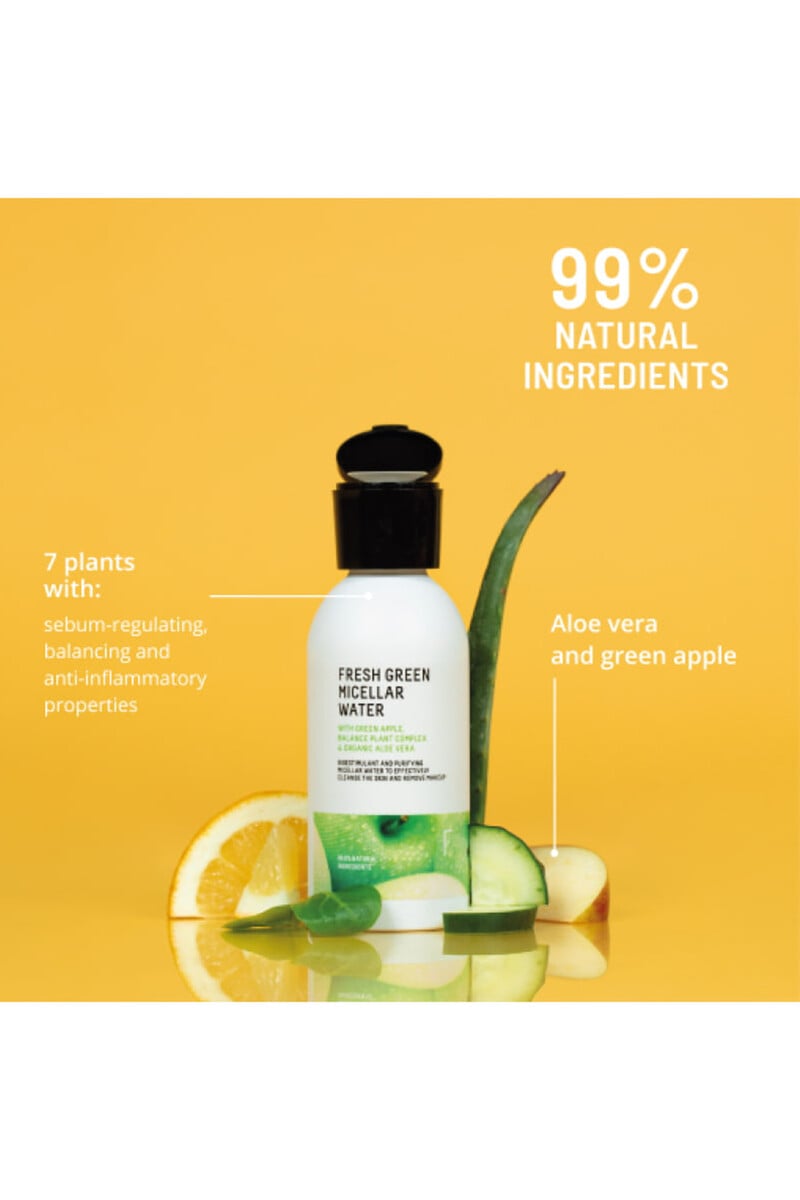 Cortefiel Fresh Green Agua Micellar