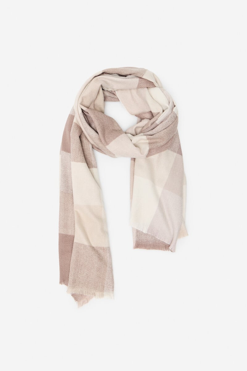 Cortefiel Fular Cuadros Vichy Multicolor
