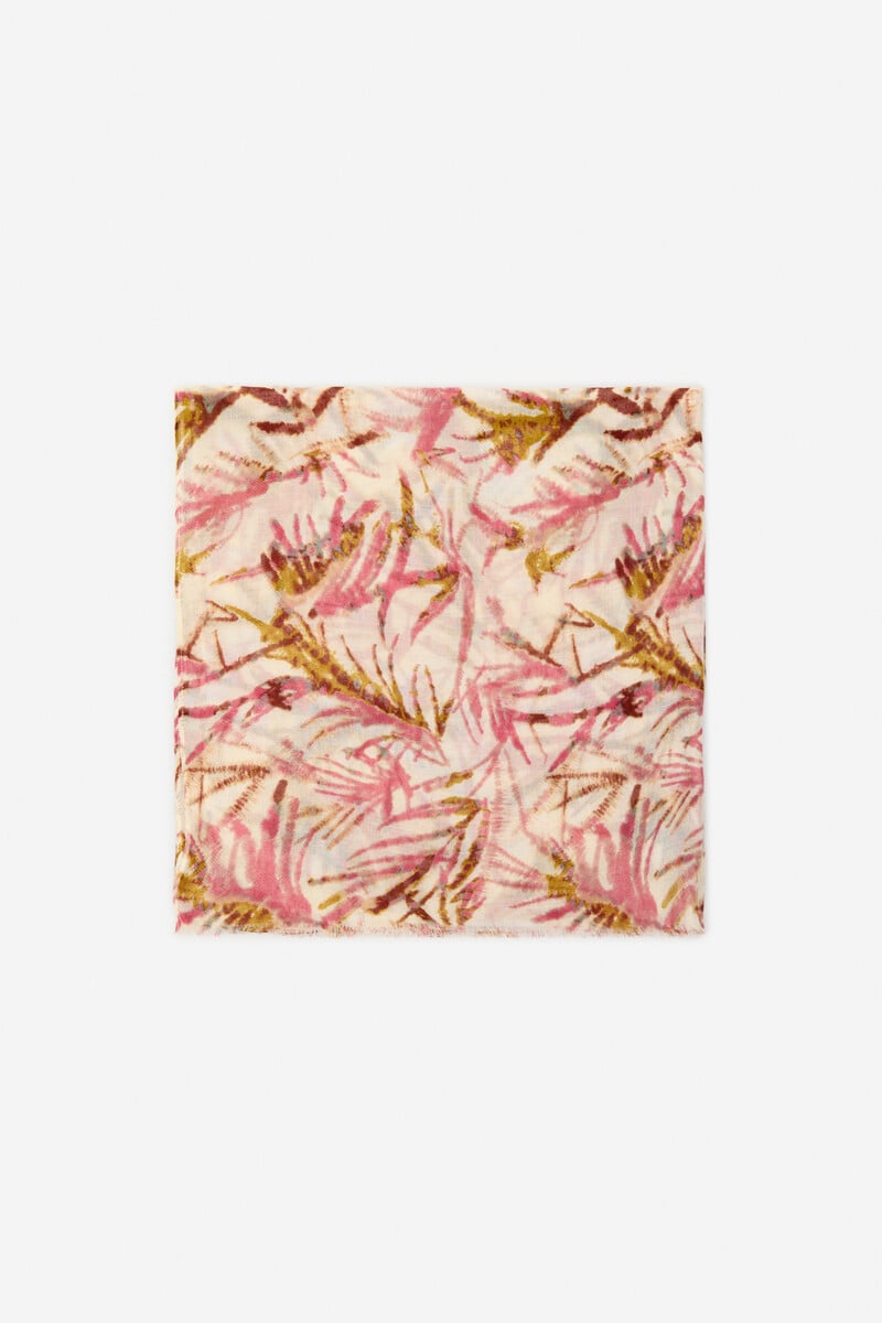 Cortefiel Fular estampado safari