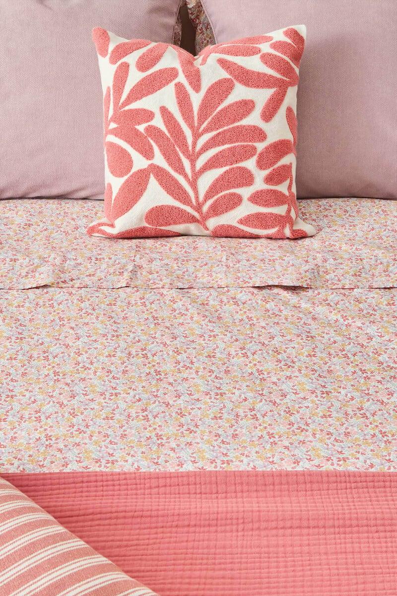Cortefiel Funda Nórdica Algodón Flores
