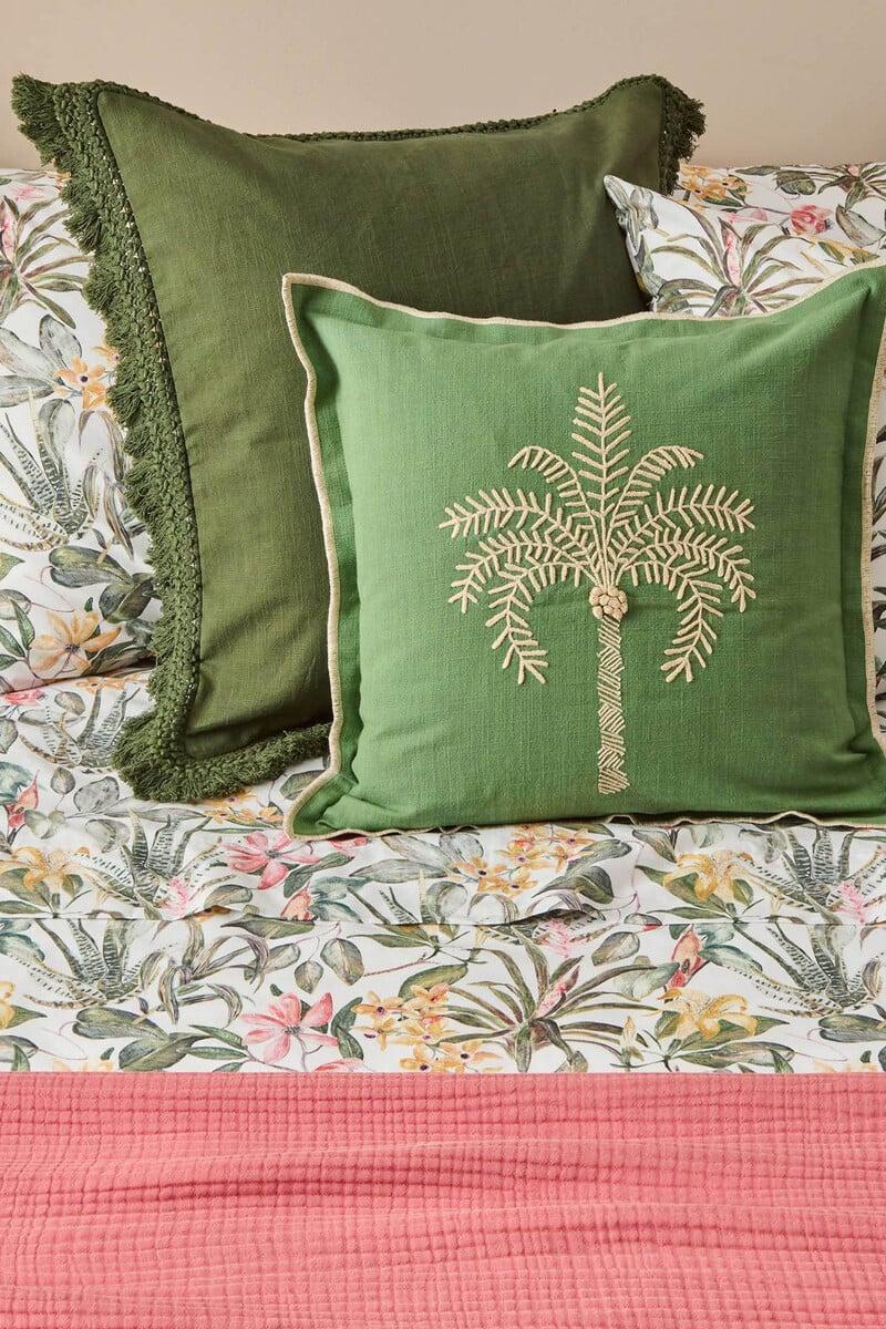 Cortefiel Funda Nórdica Algodón Flores