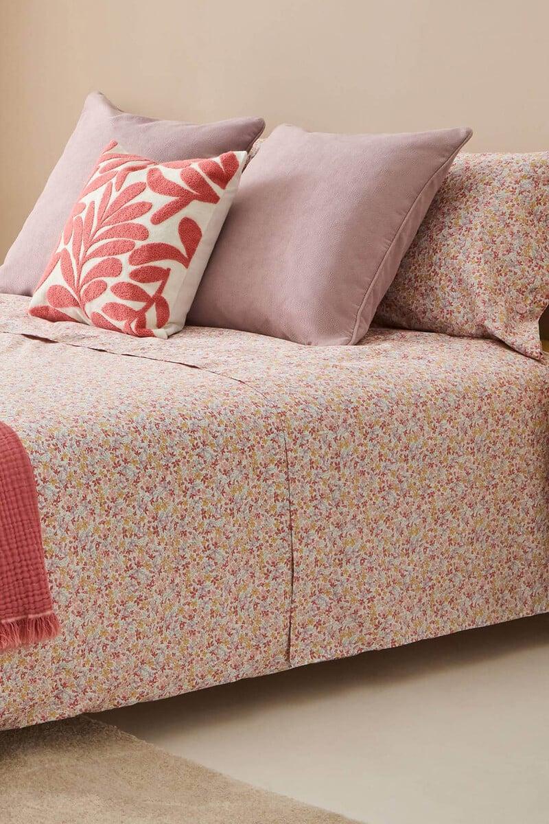 Cortefiel Funda Nórdica Algodón Flores