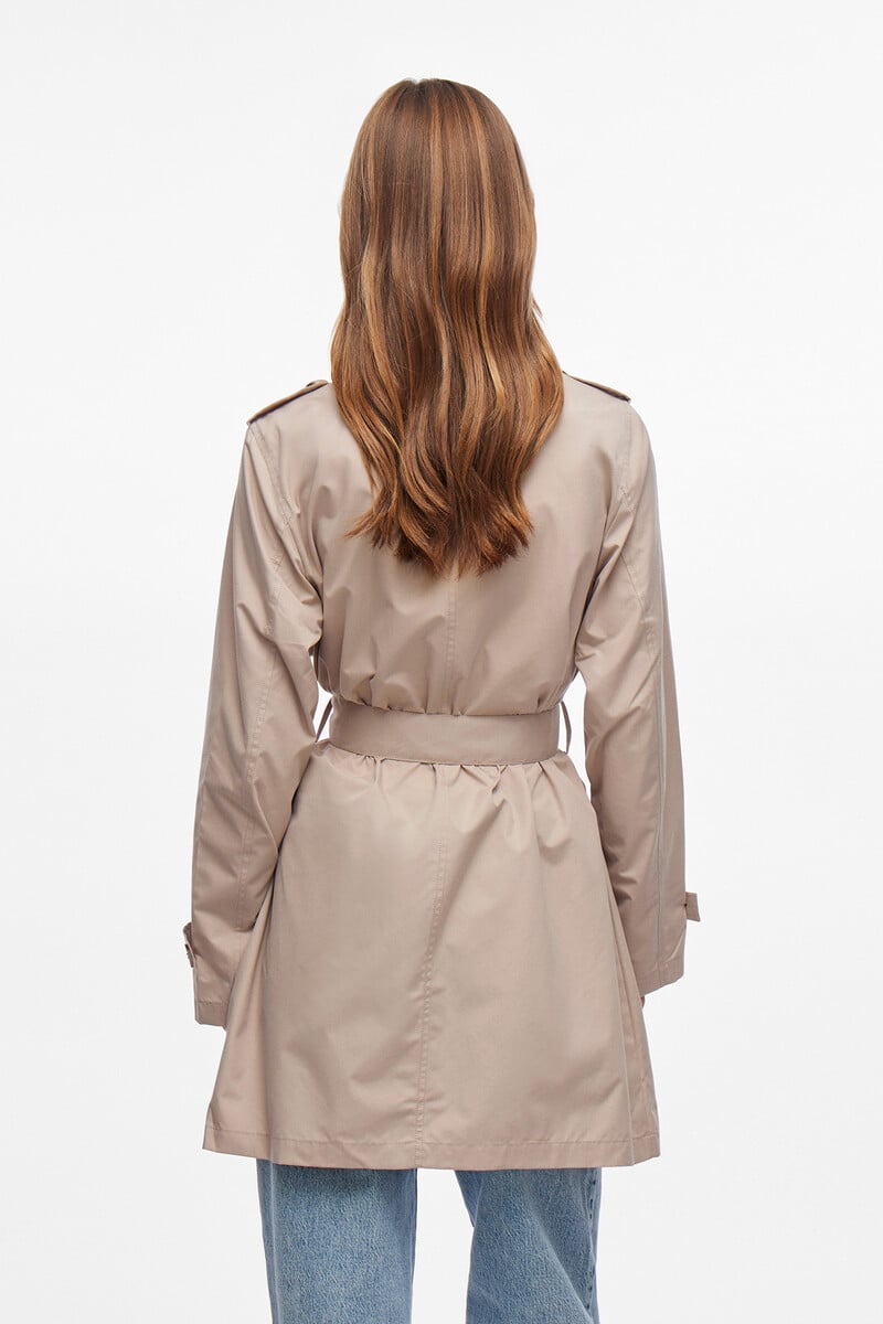 Cortefiel Gabardina 3/4 Anudada