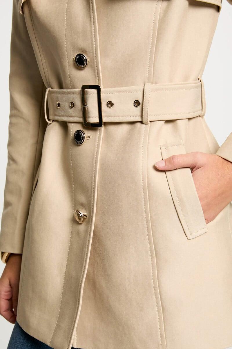 Cortefiel Gabardina A Media Pierna