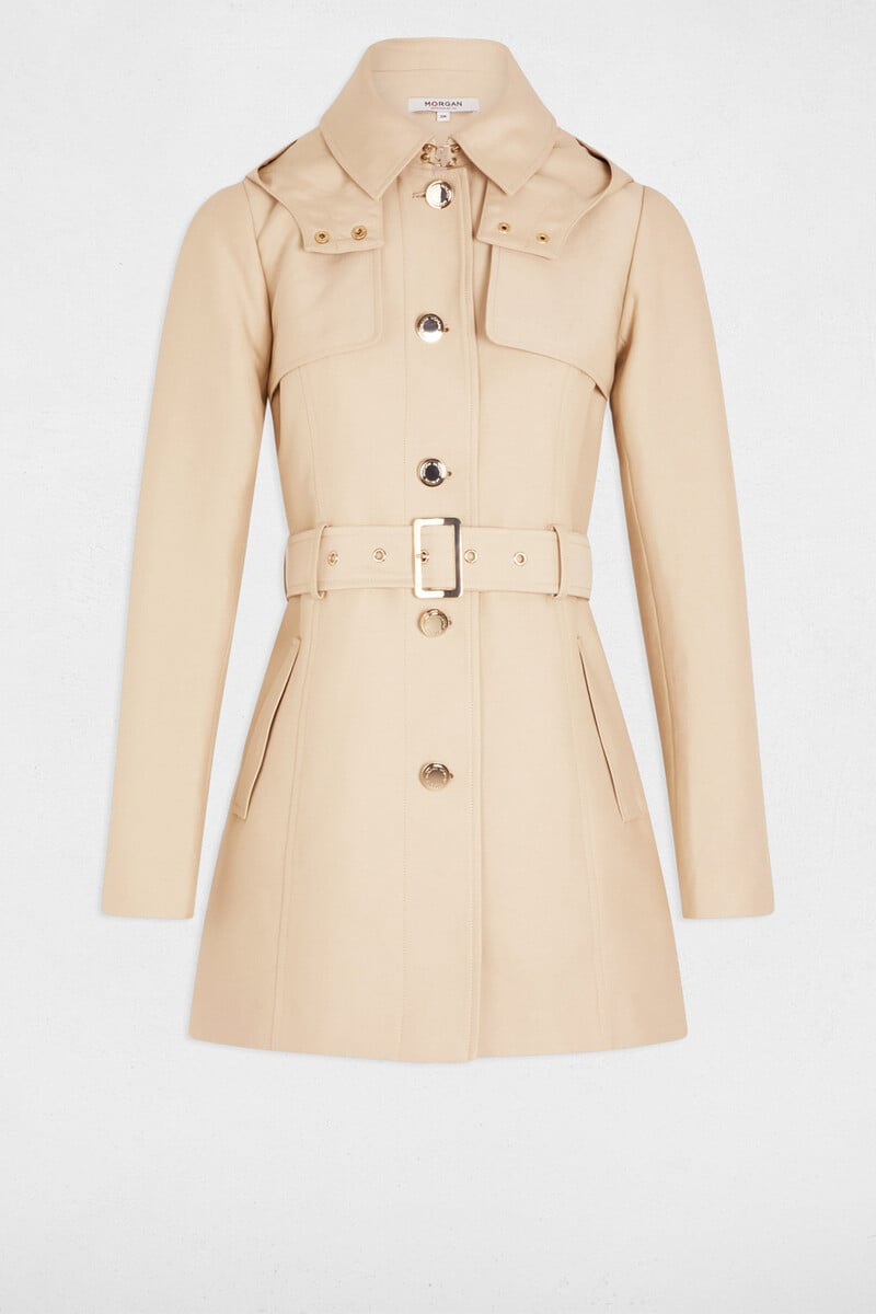 Cortefiel Gabardina A Media Pierna