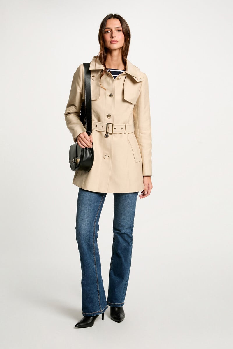 Cortefiel Gabardina a media pierna