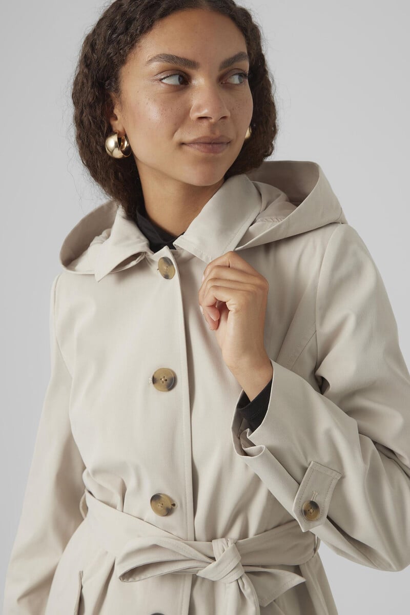 Cortefiel Gabardina Midi