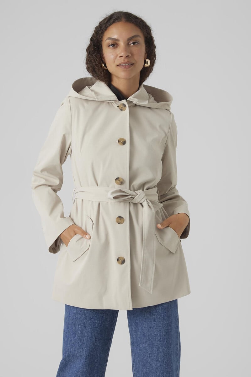 Cortefiel Gabardina midi