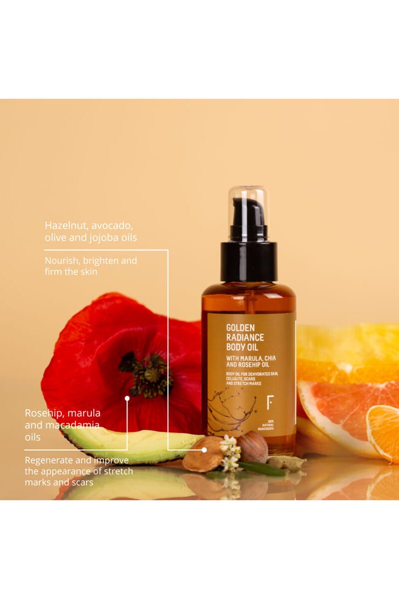 Cortefiel Golden Radiance Aceite Corporal