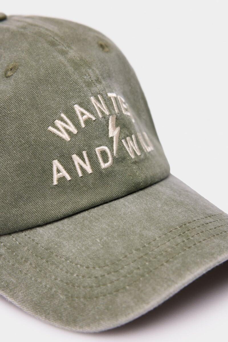 Cortefiel Gorra Beisbolera "Slow Sundays"