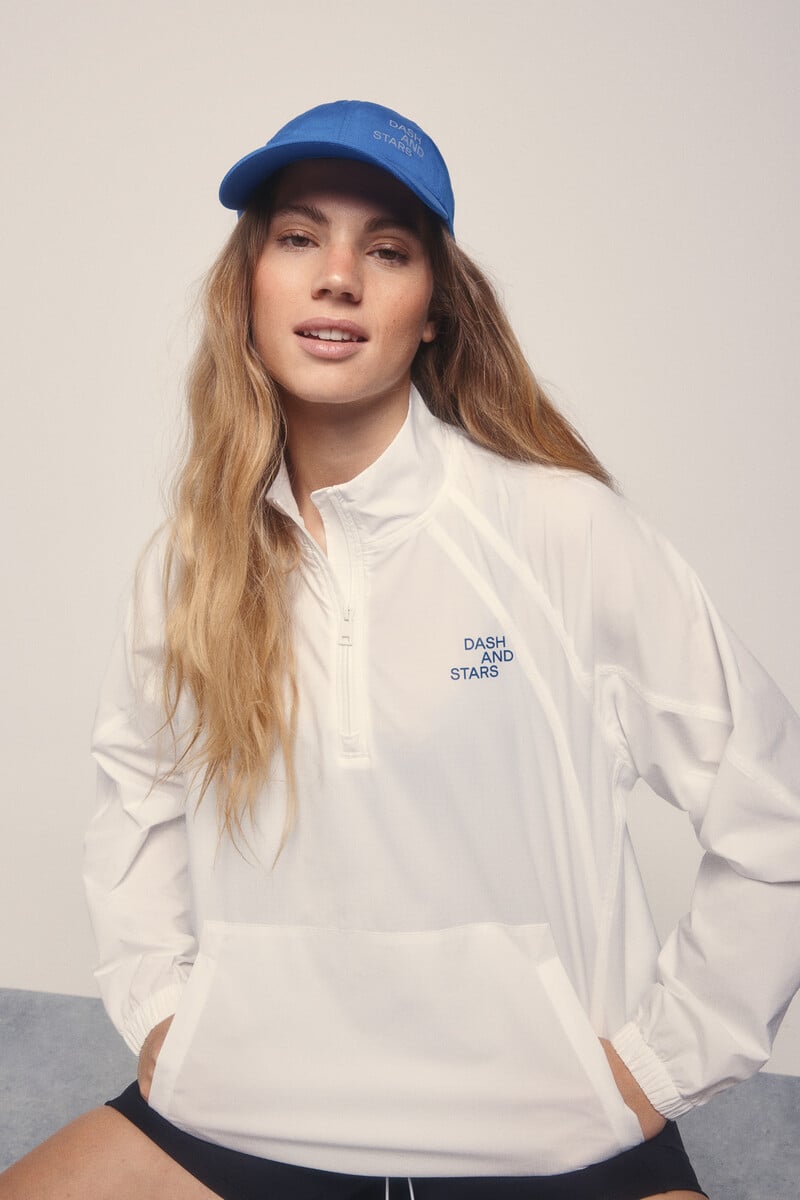 Cortefiel Gorra Logo Gel Azul
