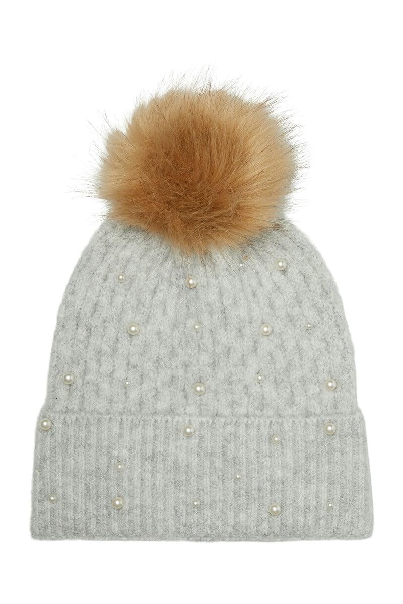 Cortefiel Gorro Con Pompón