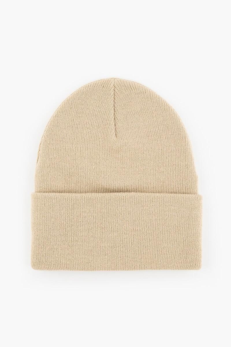 Cortefiel Gorro Slouchy Beanie - Tonal Batwing