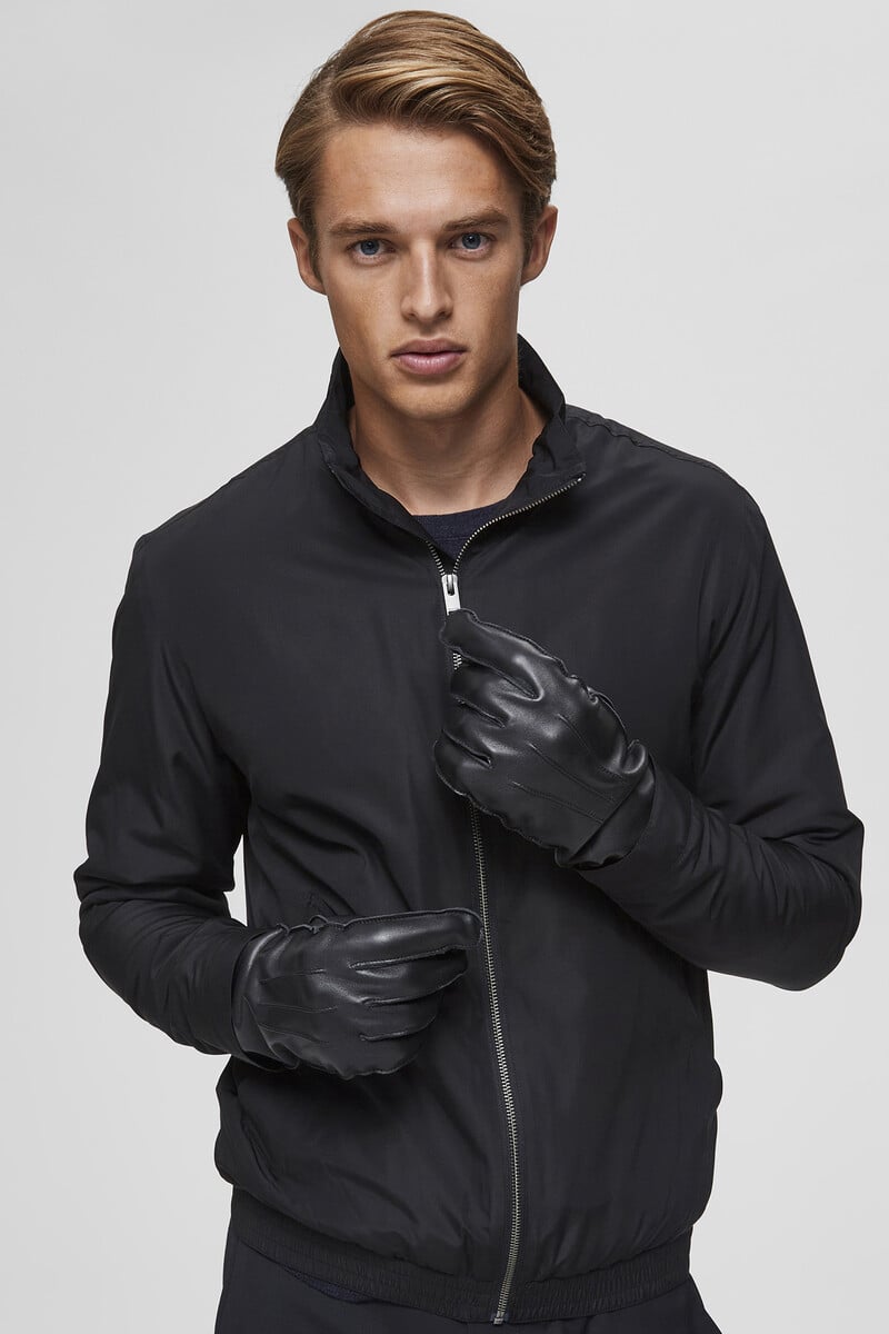 Cortefiel Guantes clásicos de piel