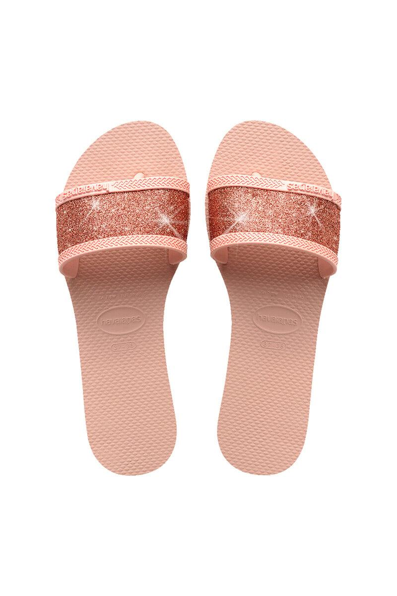 Cortefiel Havaianas you angra glitter