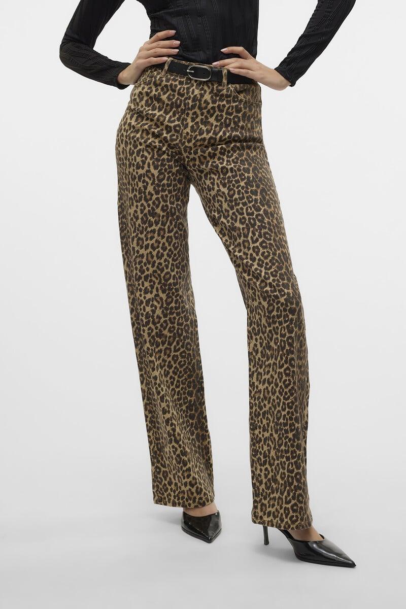 Cortefiel Jeans Animal Print