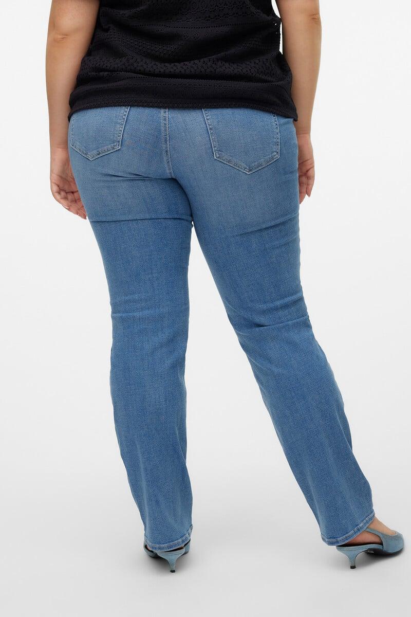 Cortefiel Jeans De Corte Recto Talla Grande