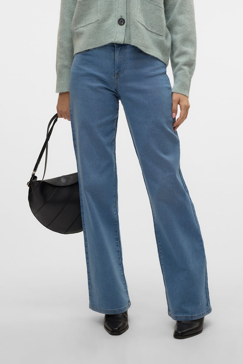 Cortefiel Jeans de pernera ancha