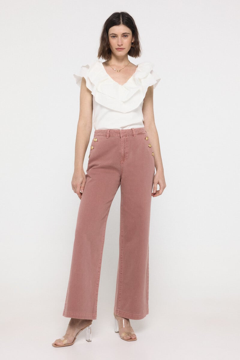 Cortefiel Jeans De Tiro Alto