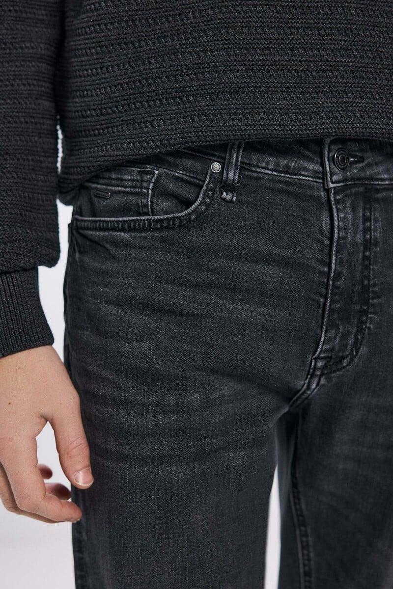 Cortefiel Jeans Gris Oscuro Skinny Fit
