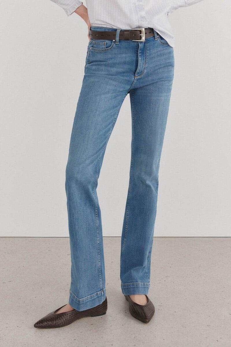 Cortefiel Jeans Push Up Flare