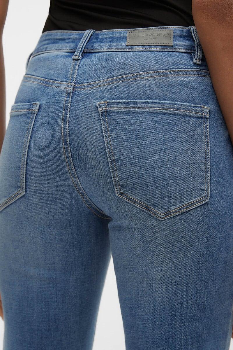 Cortefiel Jeans Recto Tiro Alto