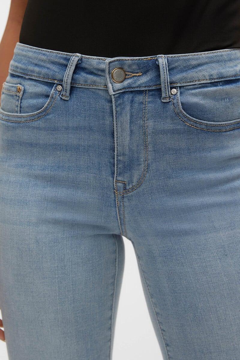 Cortefiel Jeans Rectos Tiro Alto