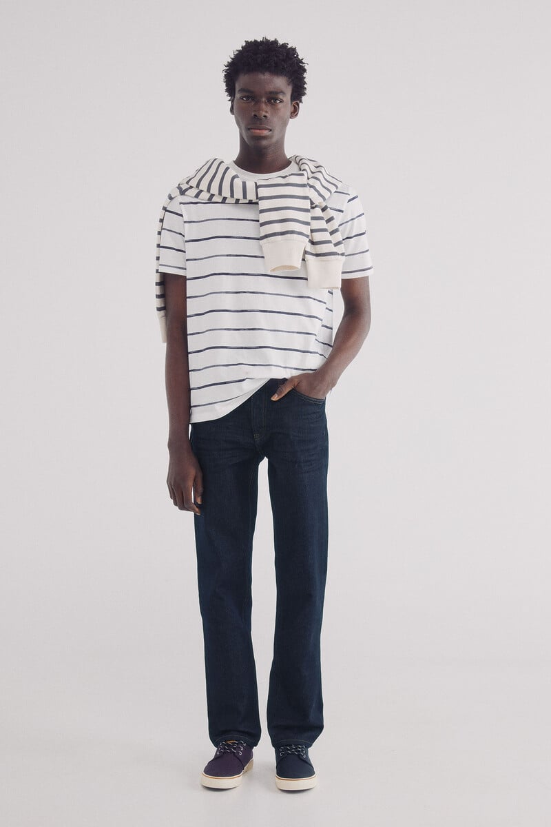 Cortefiel Jeans regular fit desencolado