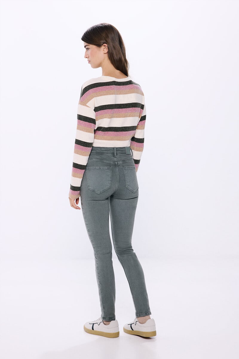 Cortefiel Jeans Slim Color