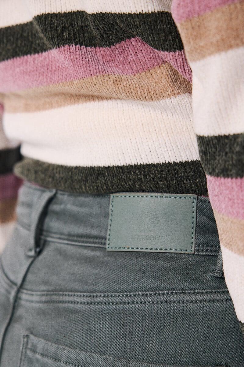 Cortefiel Jeans Slim Color