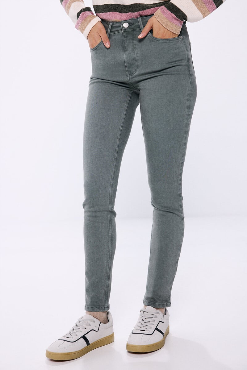 Cortefiel Jeans Slim Color