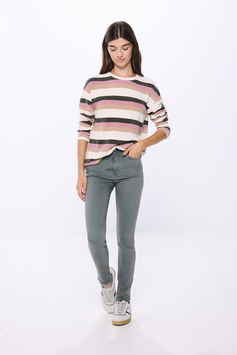 Cortefiel Jeans Slim Color