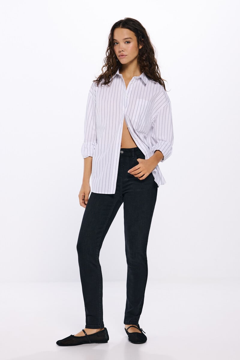 Cortefiel Jeans Slim Cropped